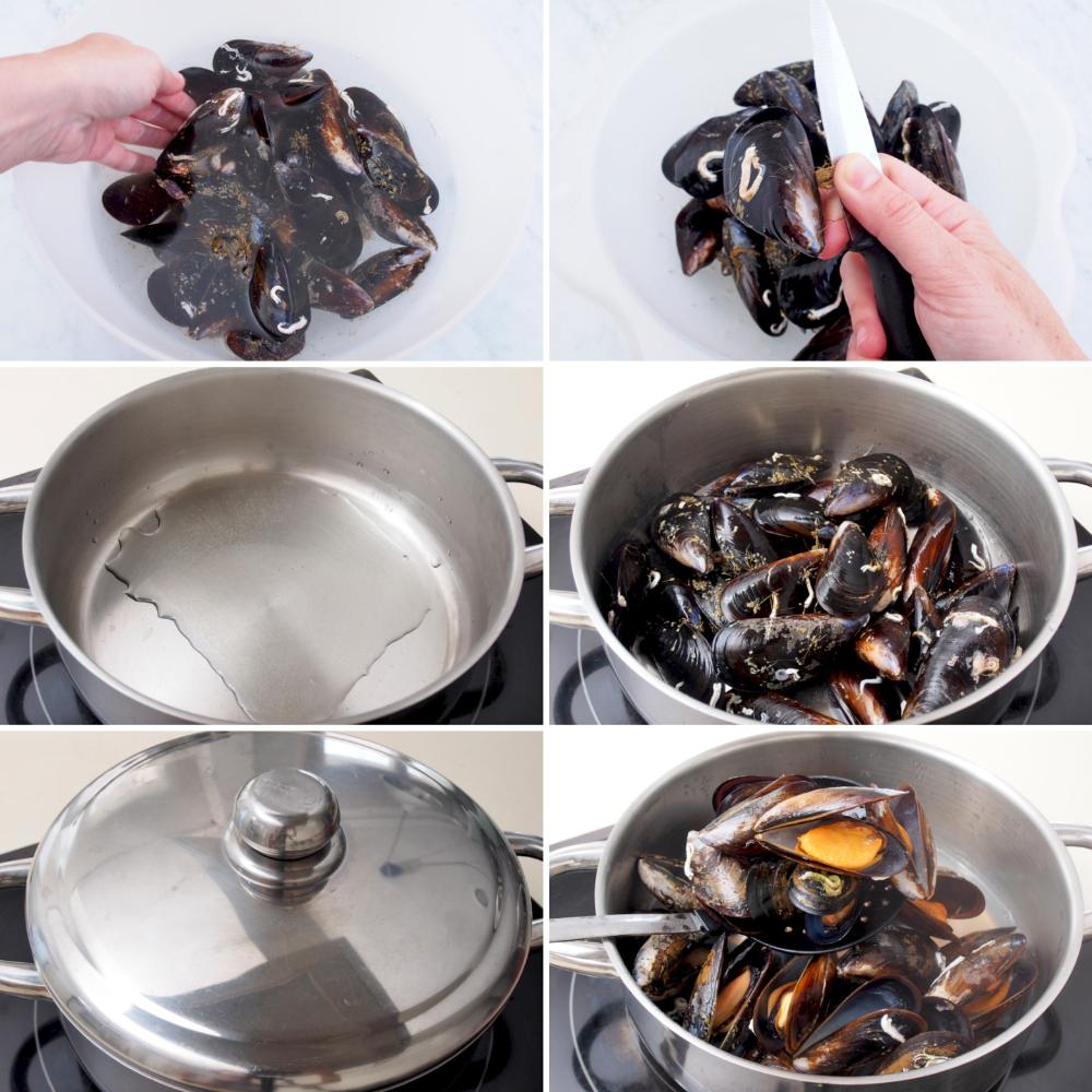 Rape a la marinera - Paso 3