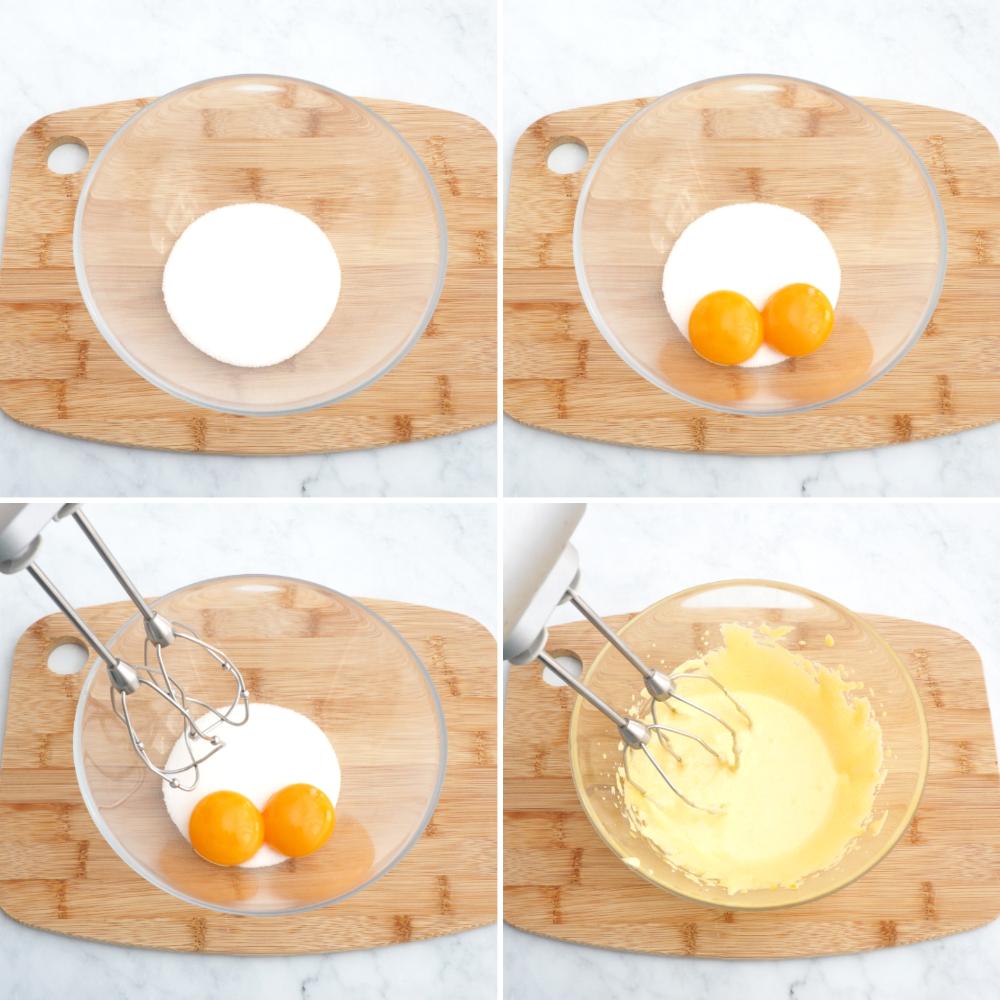 Semifrío de turrón de Jijona - Paso 1