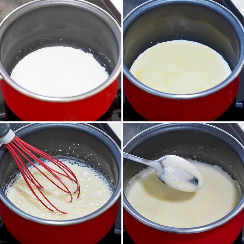 Semifrío de turrón de Jijona - Paso 2