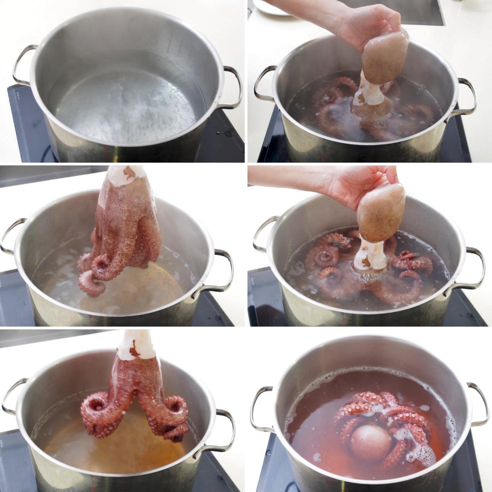 Salpicón de pulpo - Paso 2