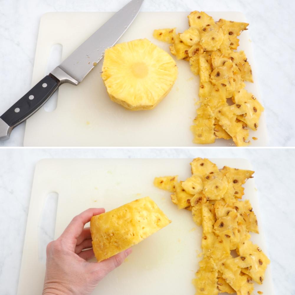 Carpaccio de piña - Paso 2