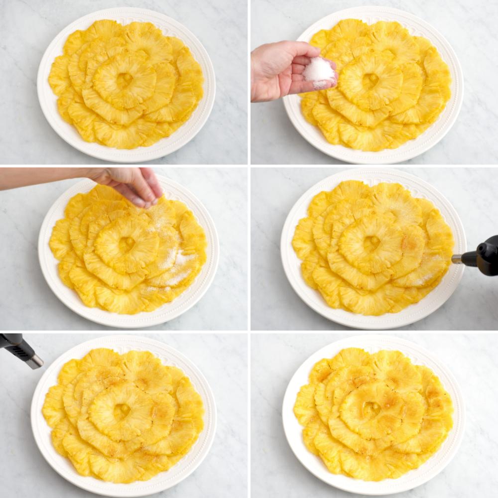 Carpaccio de piña - Paso 4