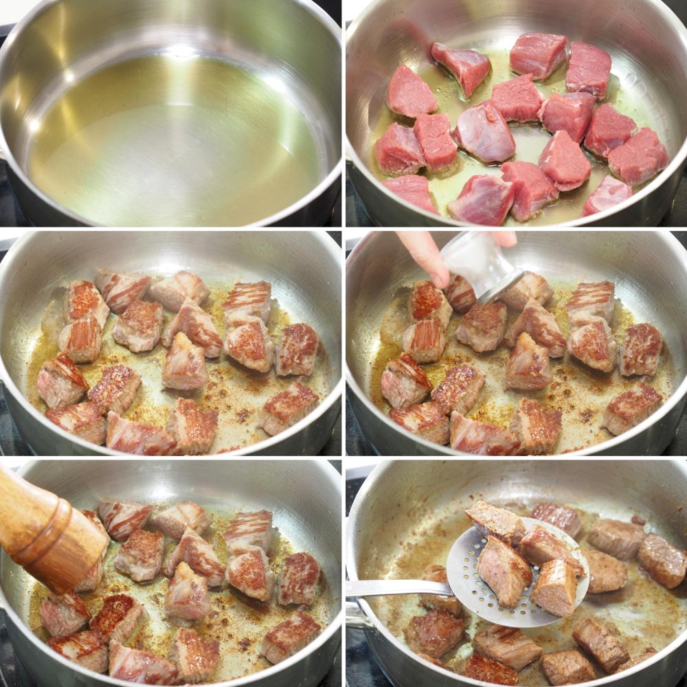 Estofado de ternera con cerveza Guinness - Paso 2