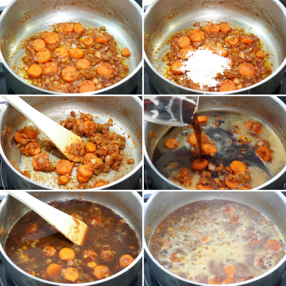 Estofado de ternera con cerveza Guinness - Paso 5