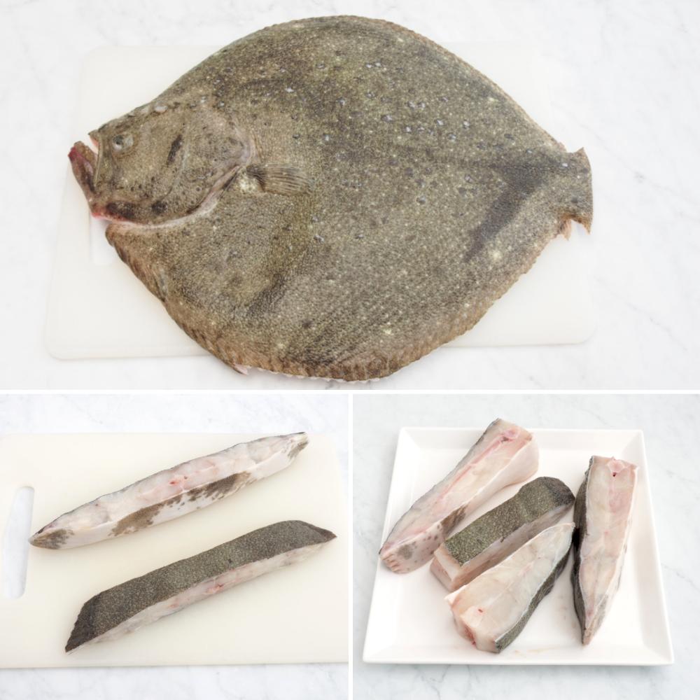 Rodaballo a la plancha - Paso 1