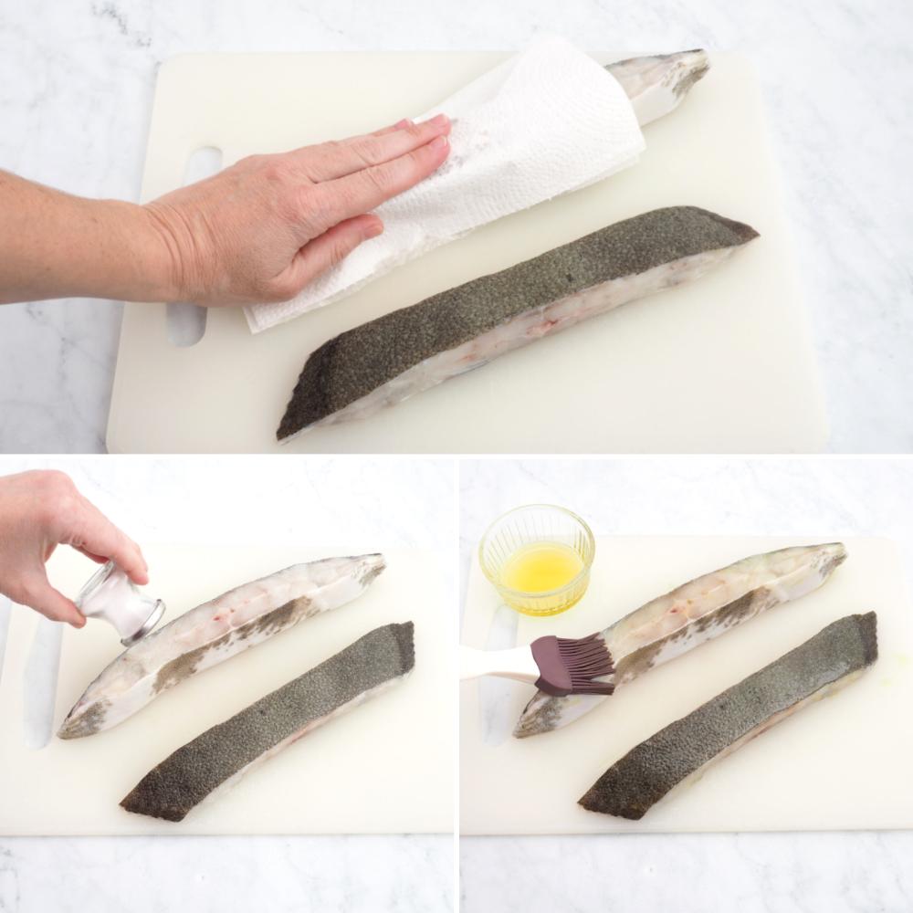 Rodaballo a la plancha - Paso 2