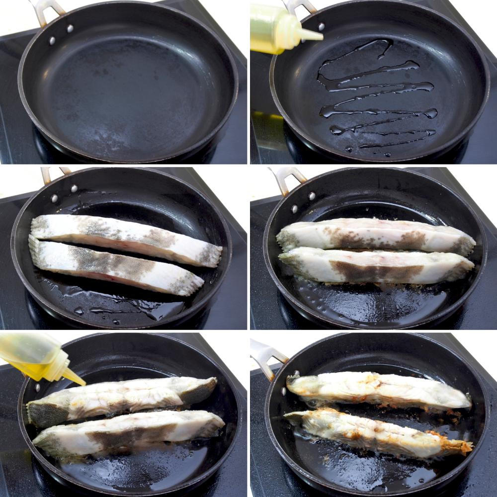 Rodaballo a la plancha - Paso 3