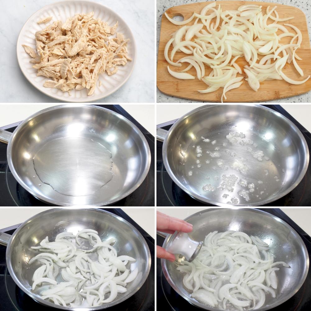 Flautas de pollo - Paso 2