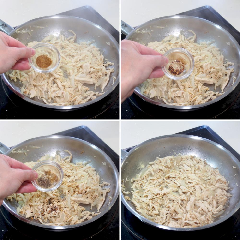 Flautas de pollo - Paso 4