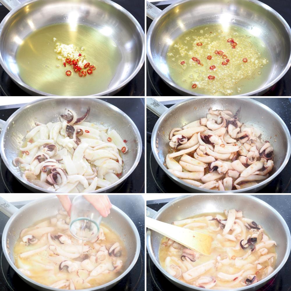 Spaghetti al nero di seppia - Paso 3