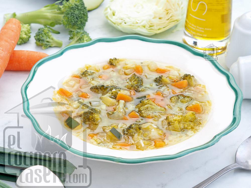 Sopa de verduras