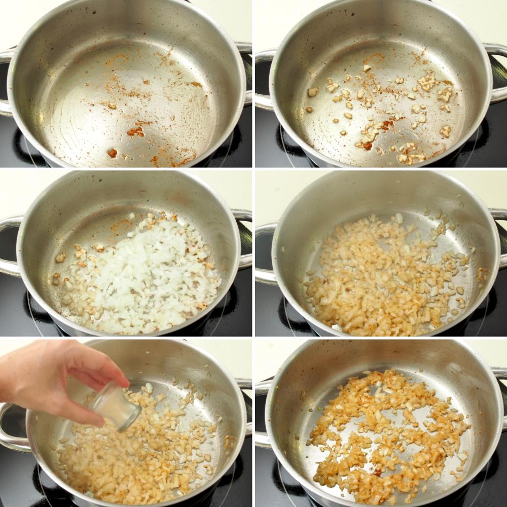 Conejo en salsa de almendras - Paso 5