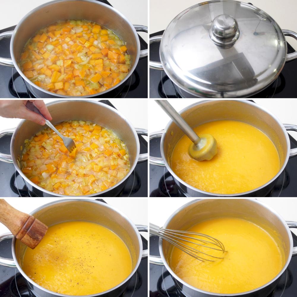 Crema de calabaza - Paso 4