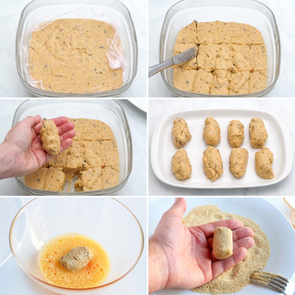 Croquetas de mejillones en escabeche - Paso 5