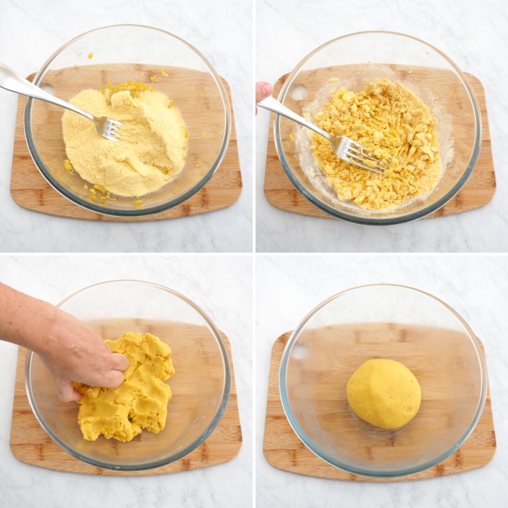 Arepas de plátano maduro - Paso 3