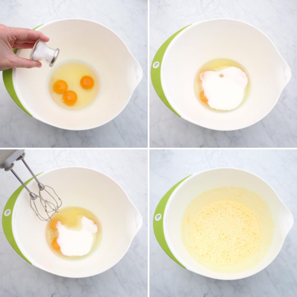 Bizcocho de remolacha - Paso 3