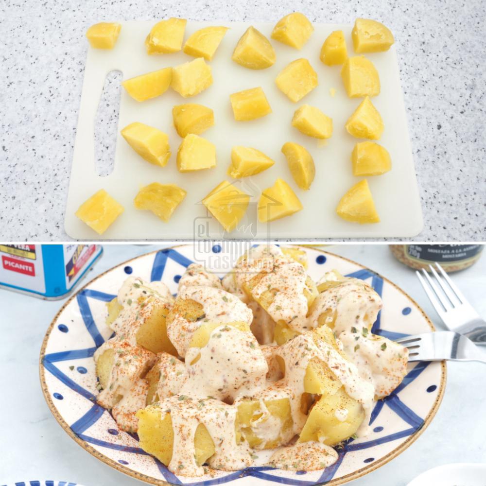 Patatas mozárabes - Paso 5