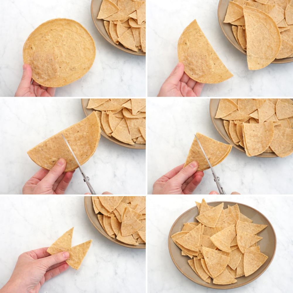 Chilaquiles verdes - Paso 2