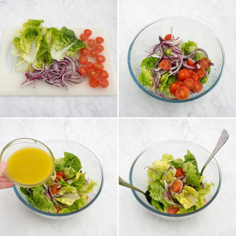 Ensalada de pollo y aguacate - Paso 4