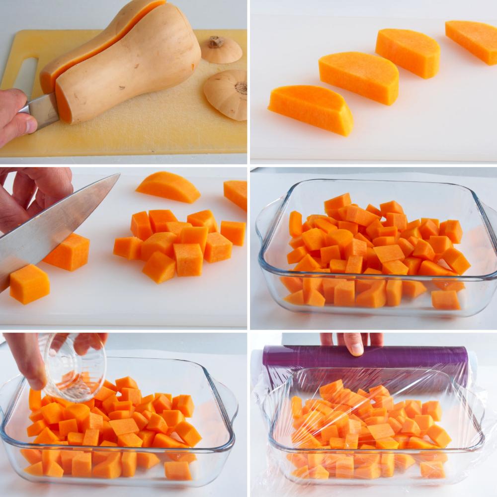 Magdalenas de calabaza - Paso 1