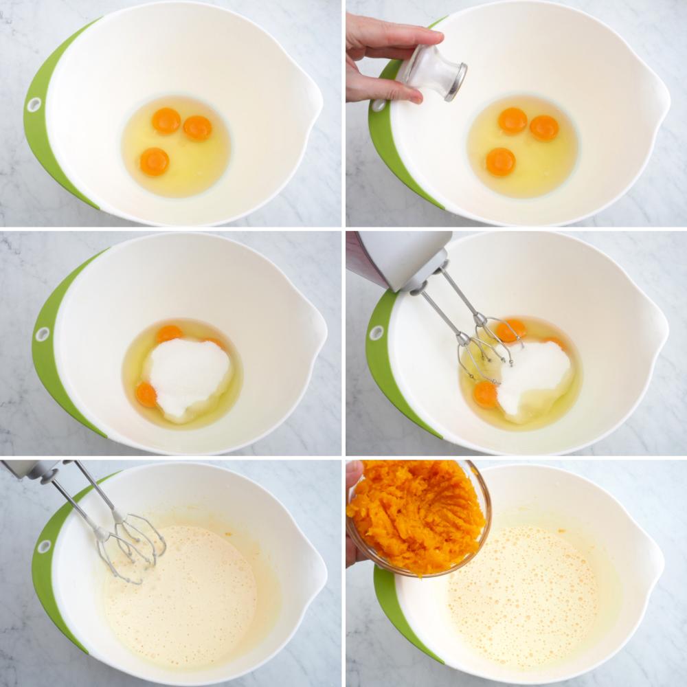 Magdalenas de calabaza - Paso 3