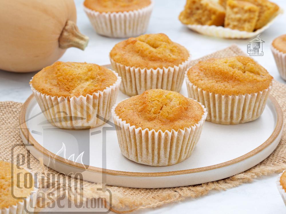 Magdalenas de calabaza