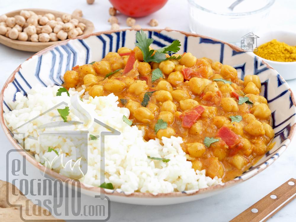 Curry de garbanzos