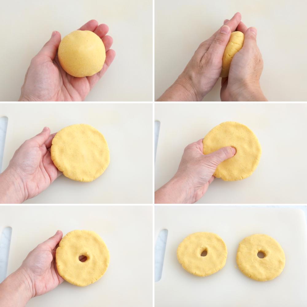 Arepas fritas - Paso 3