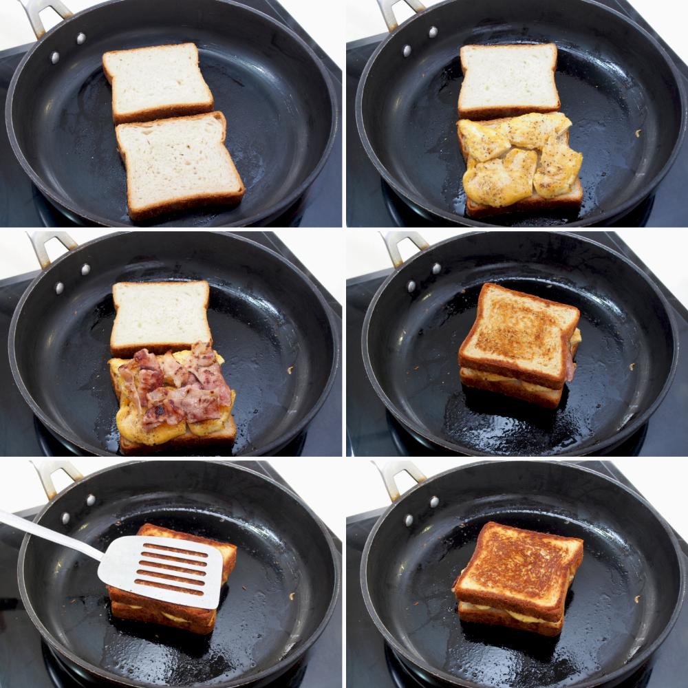 Sándwich Club - Paso 5