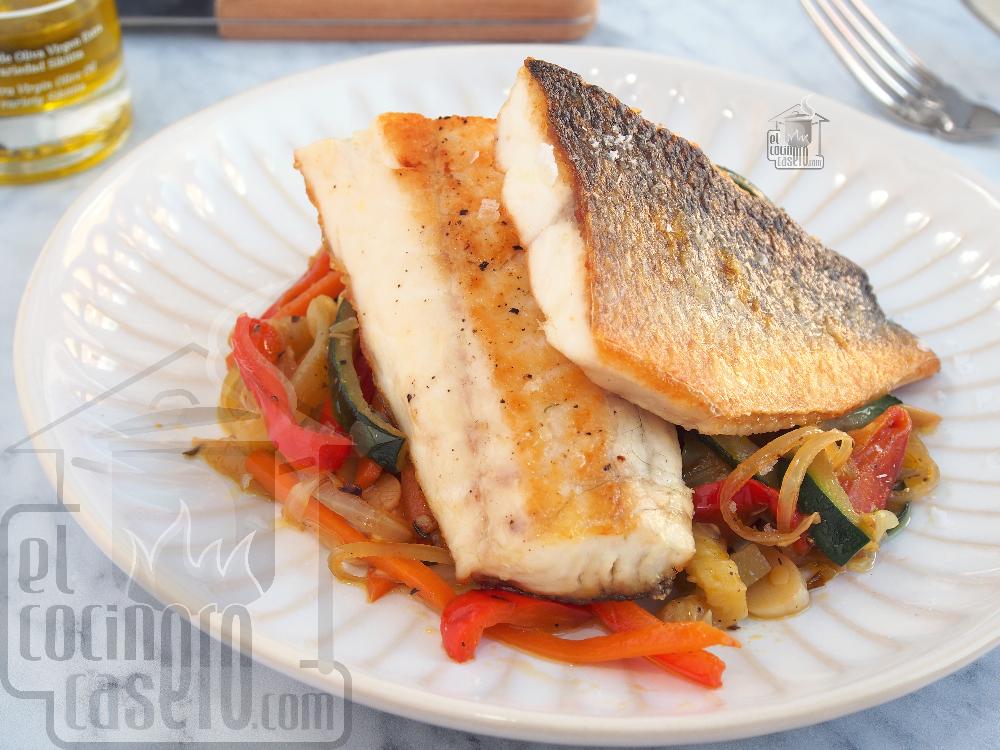 Lubina a la plancha