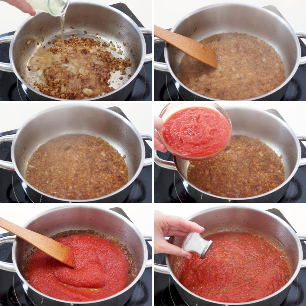 Calamares con tomate - Paso 4