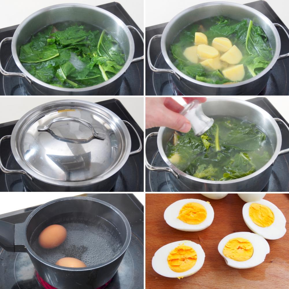 Xenos con huevo y ajada - Paso 6