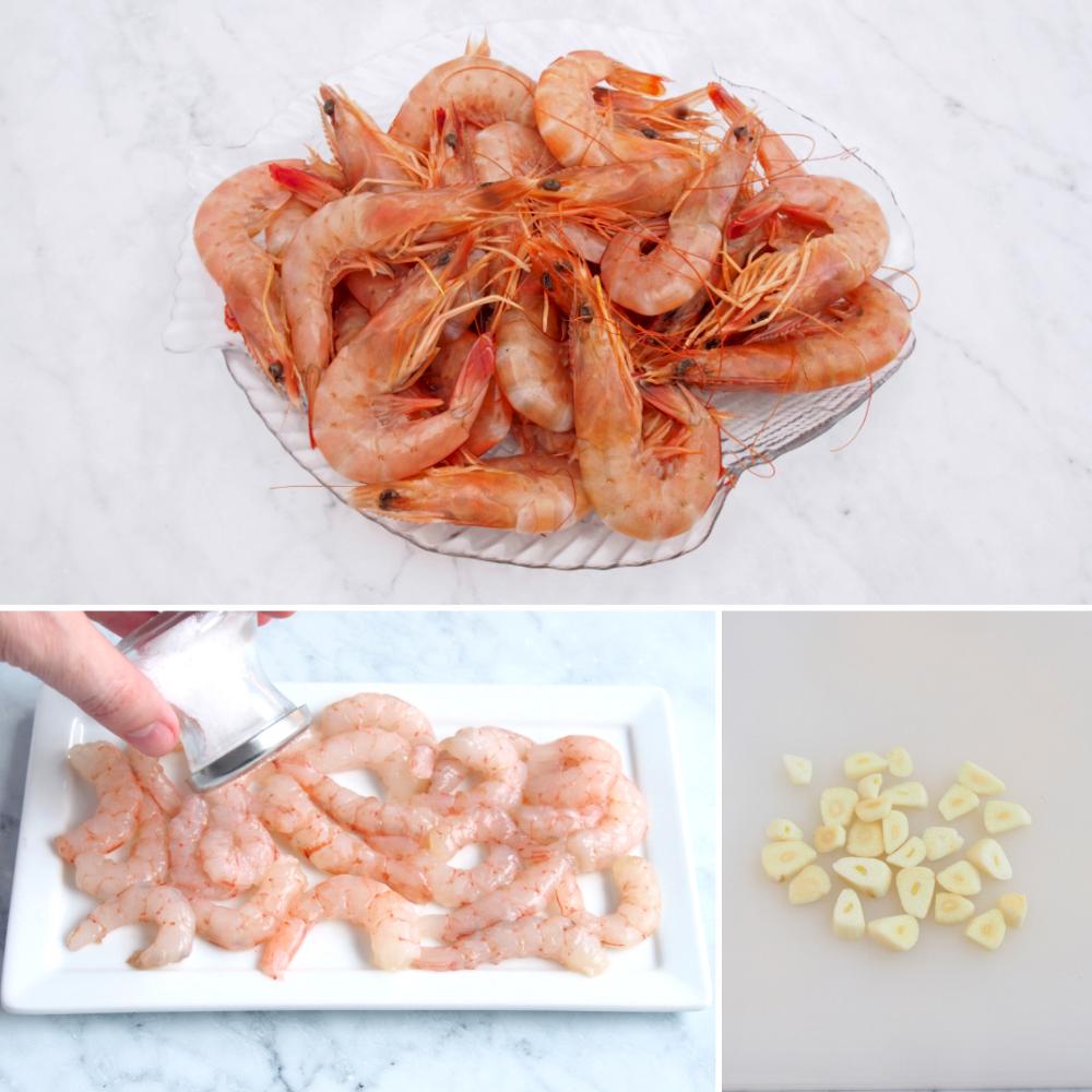 Croquetas de gambas al ajillo - Paso 1