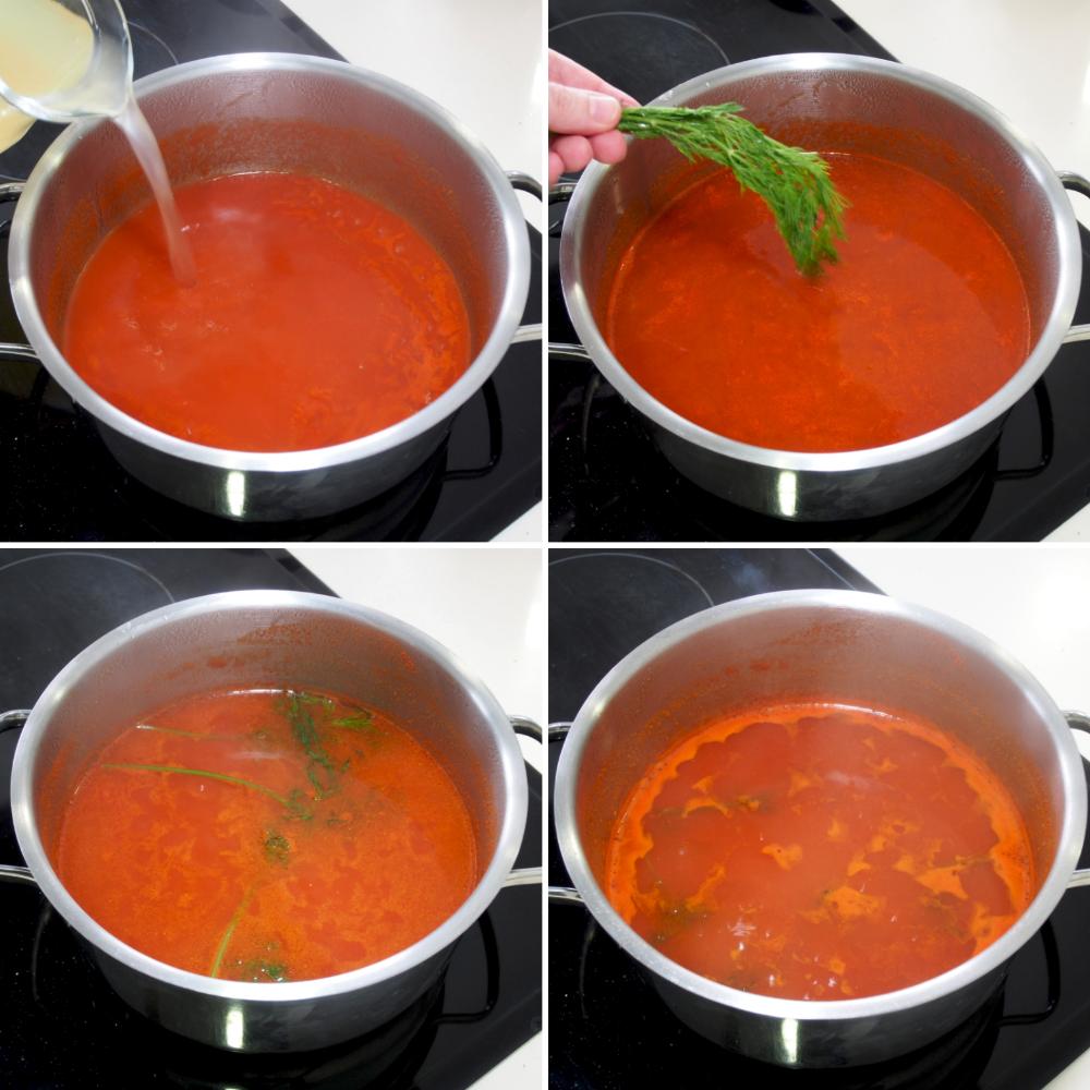 Sopa de tortilla - Paso 4