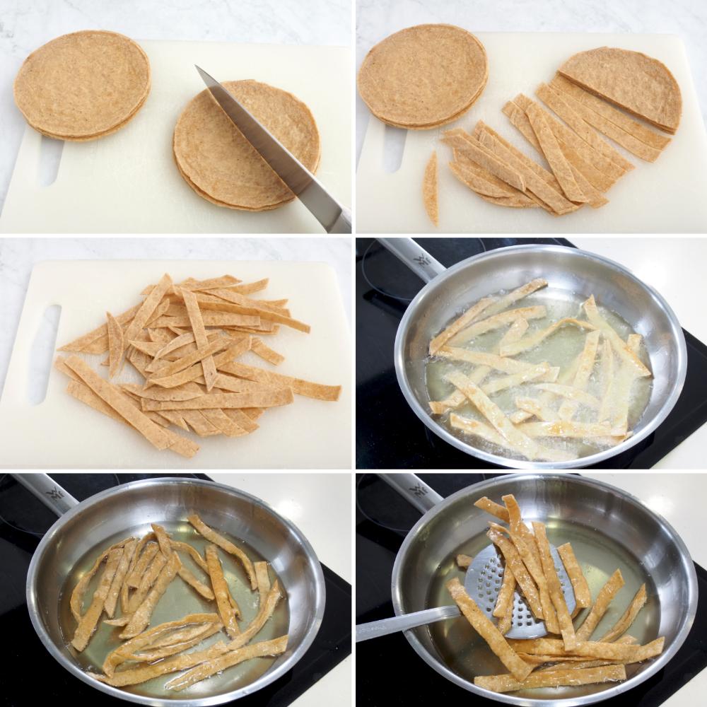 Sopa de tortilla - Paso 5