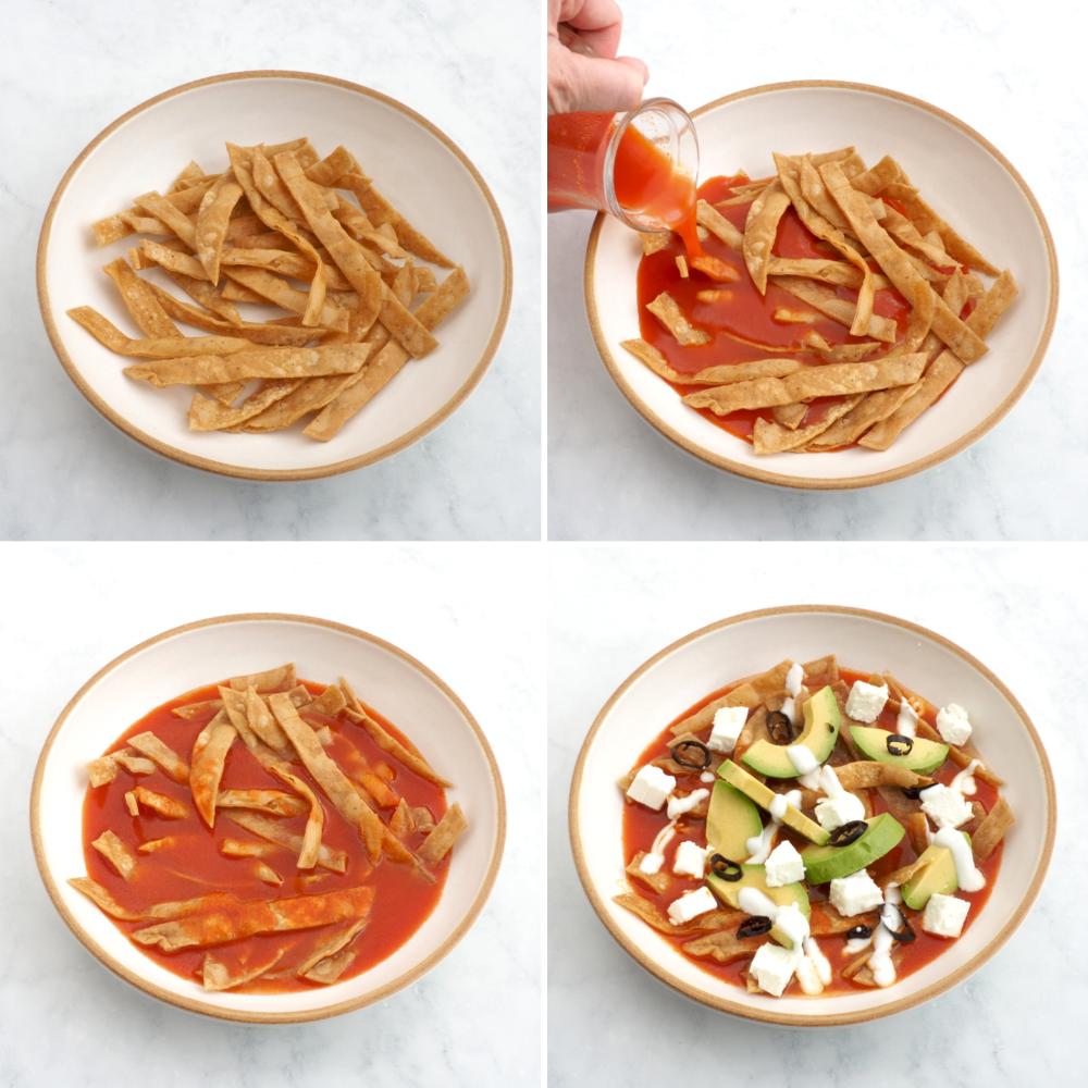 Sopa de tortilla - Paso 7