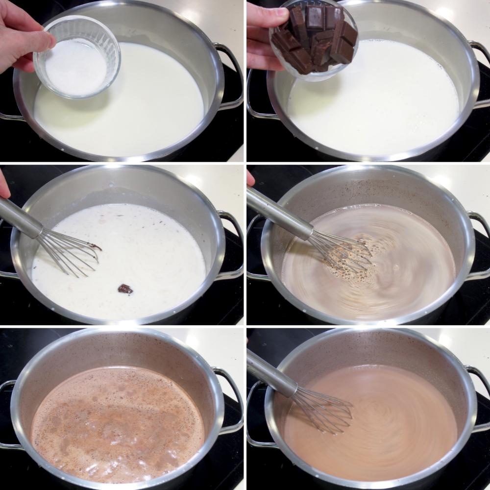 Torrijas de chocolate - Paso 1