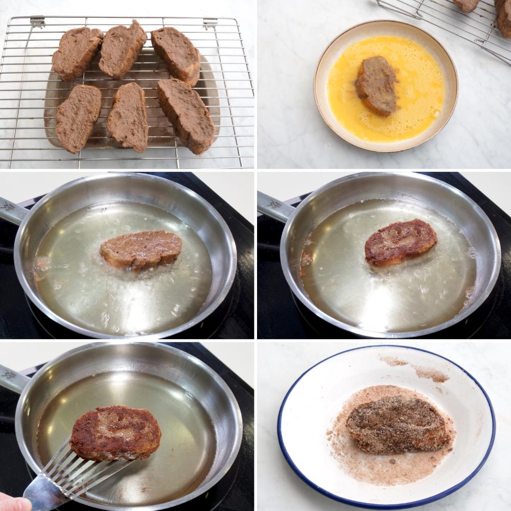 Torrijas de chocolate - Paso 3