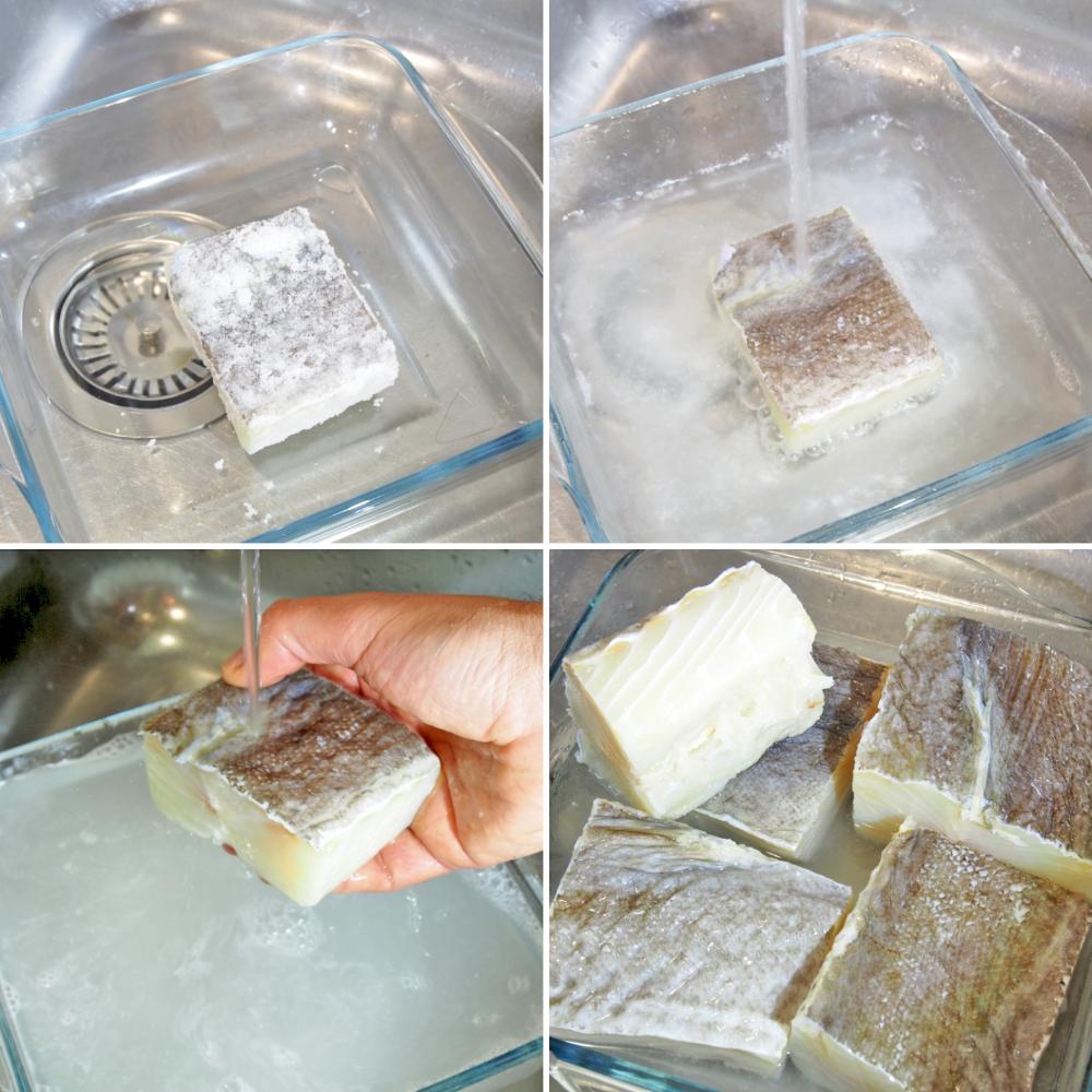 Cómo desalar el bacalao - Paso 2