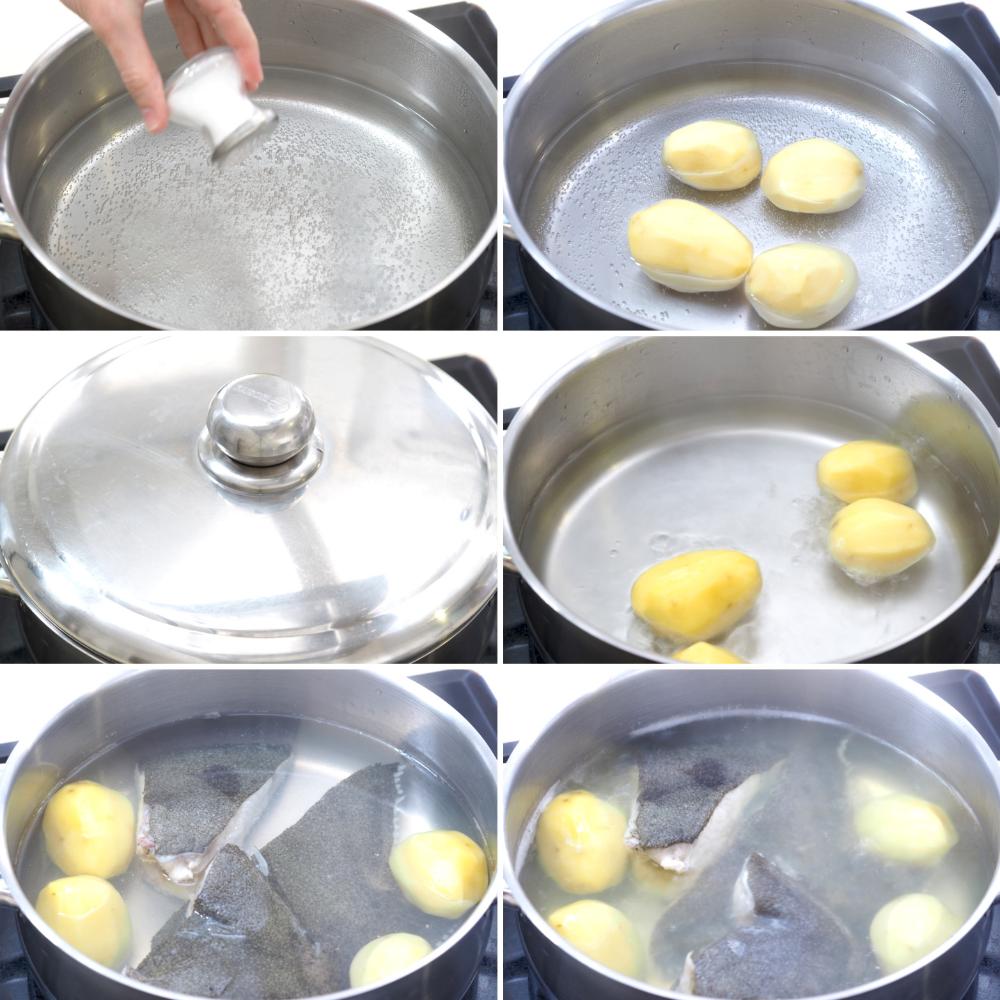 Rodaballo a la gallega - Paso 5