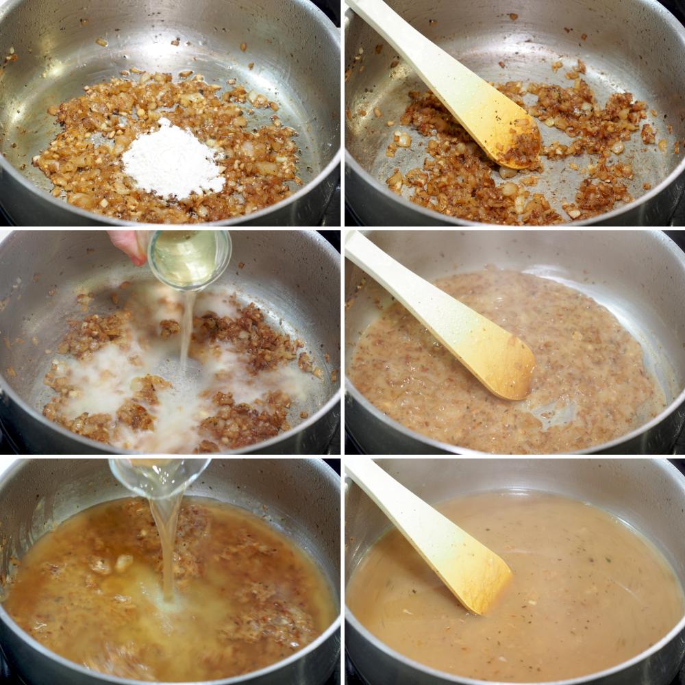 Pollo a las finas hierbas - Paso 4