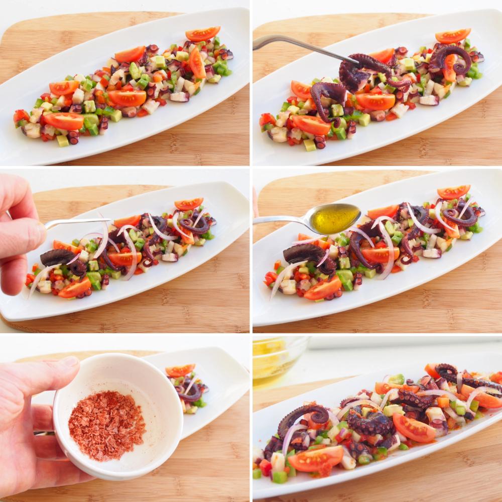 Ensalada de pulpo - Paso 6