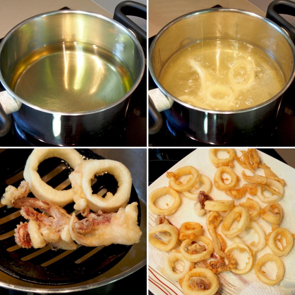 Bocadillo de calamares - Paso 3