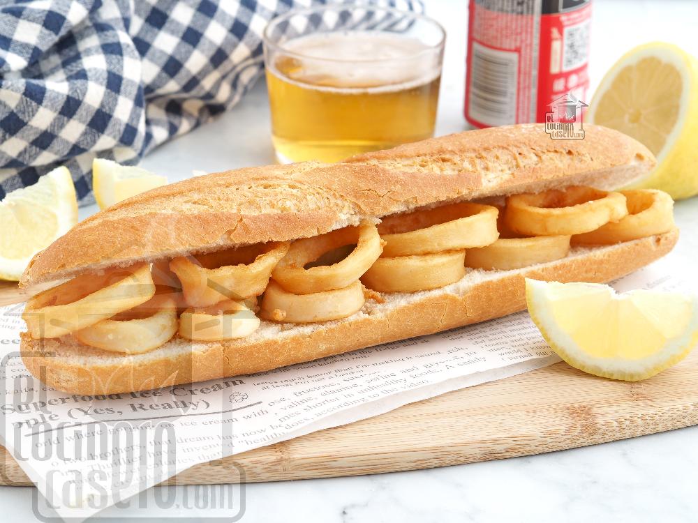 Bocadillo de calamares