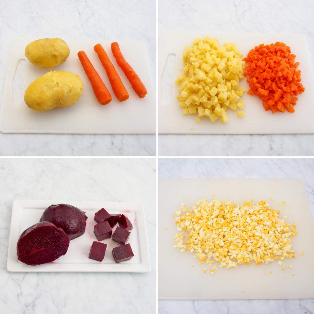 Ensalada rusa peruana - Paso 6