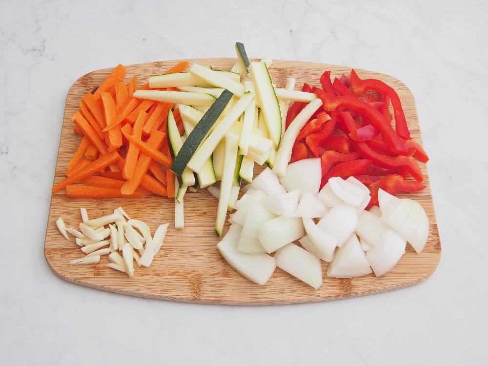 Chop suey de ternera - Paso 3