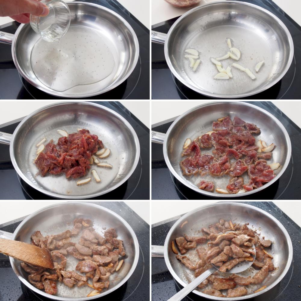 Chop suey de ternera - Paso 5