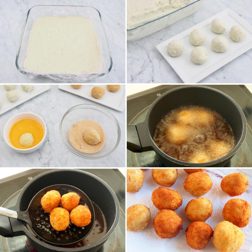 Croquetas de queso - Paso 5