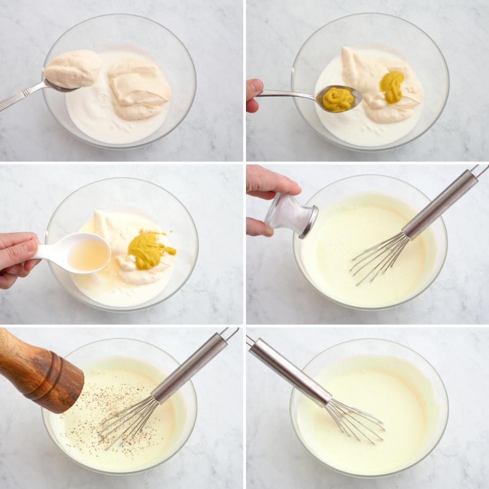 Ensalada de brócoli con manzana - Paso 4