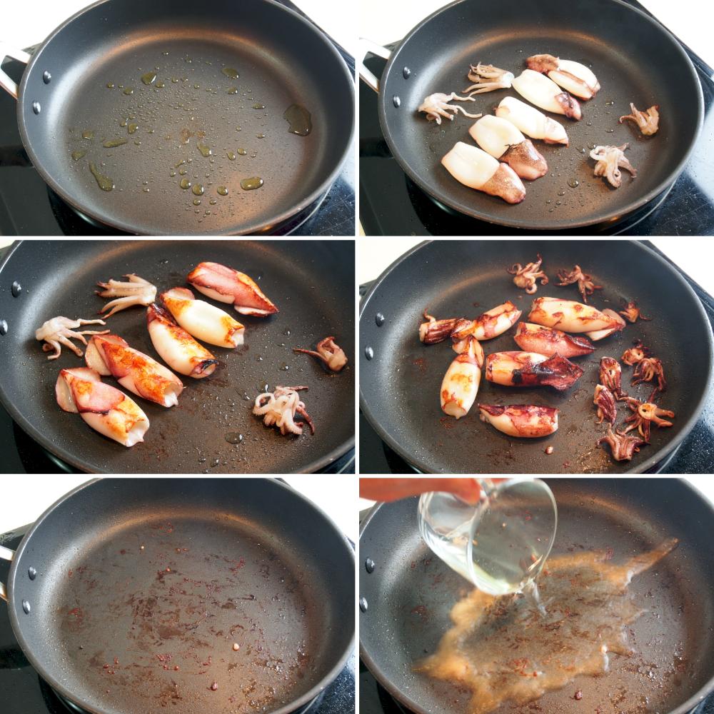 Chipirones encebollados - Paso 4